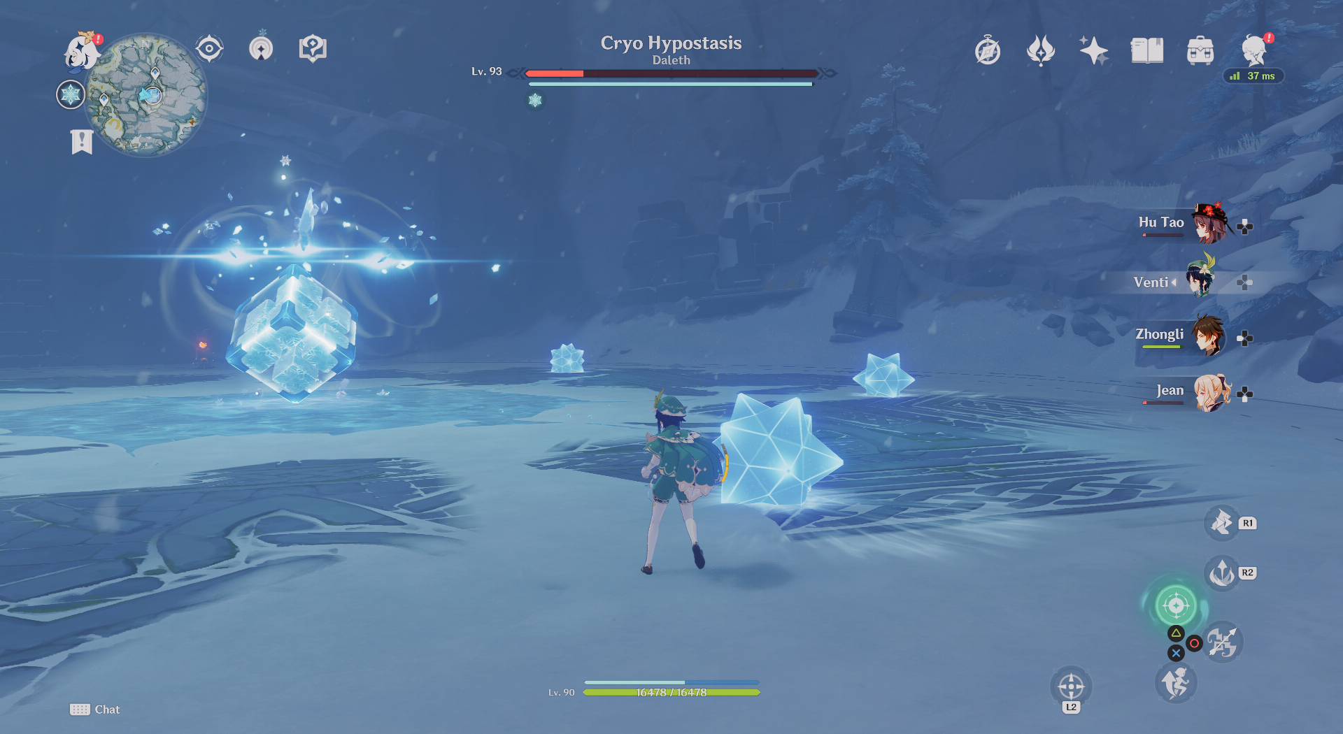 Genshin Impact How To Find And Beat Cryo Hypostasis Genshin Impact How To Find And Beat Cryo Hypostasis