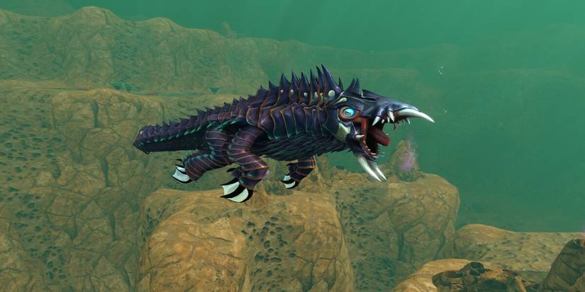 Cryptosuchus roaring