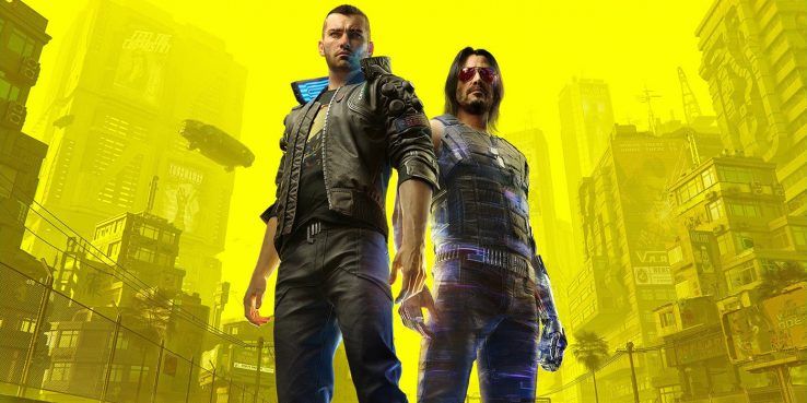 cyberpunk 2077 male V and johnny silverhand