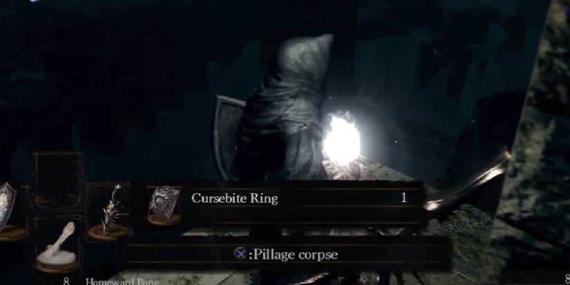 where to find the ring to help against the curse status.