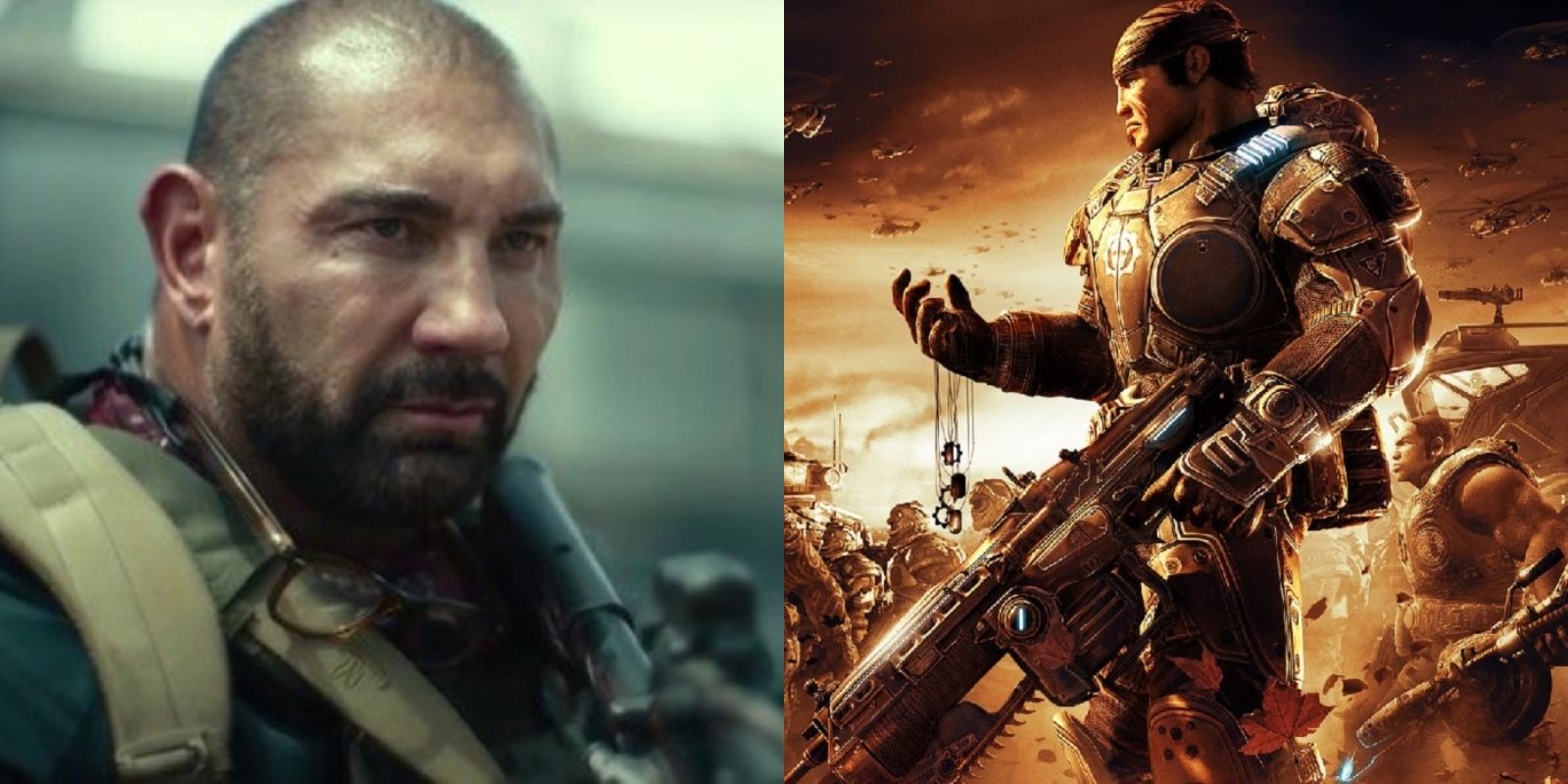 Dave Bautista pede para Netflix papel em filme de Gears of War