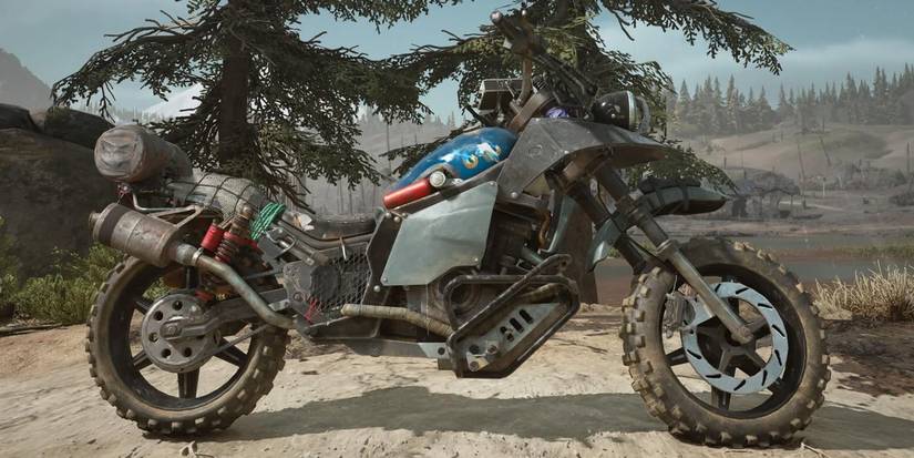 An upgraded Drifter Bike in Days Gone