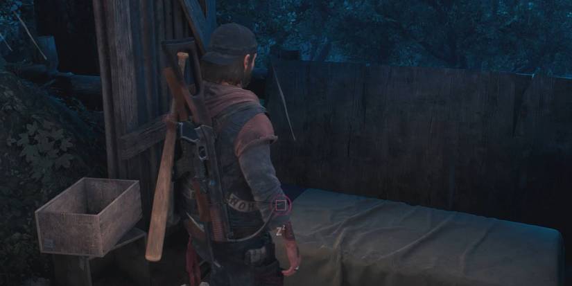 Using quick save at a bed in Days Gone