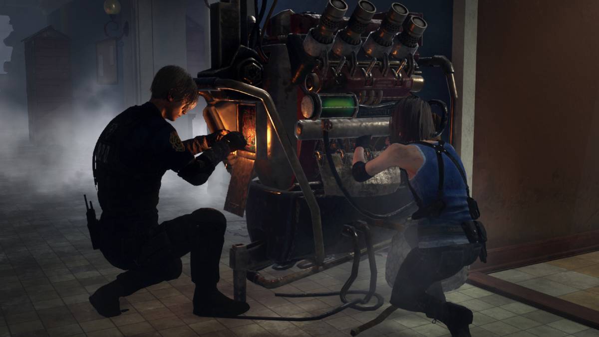 dead by daylight leon and jill gen repair