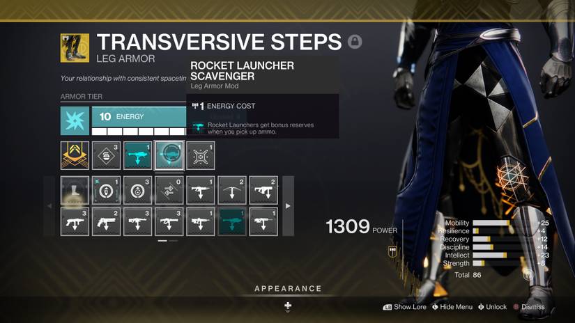 armor mods for rocket launcher ammo