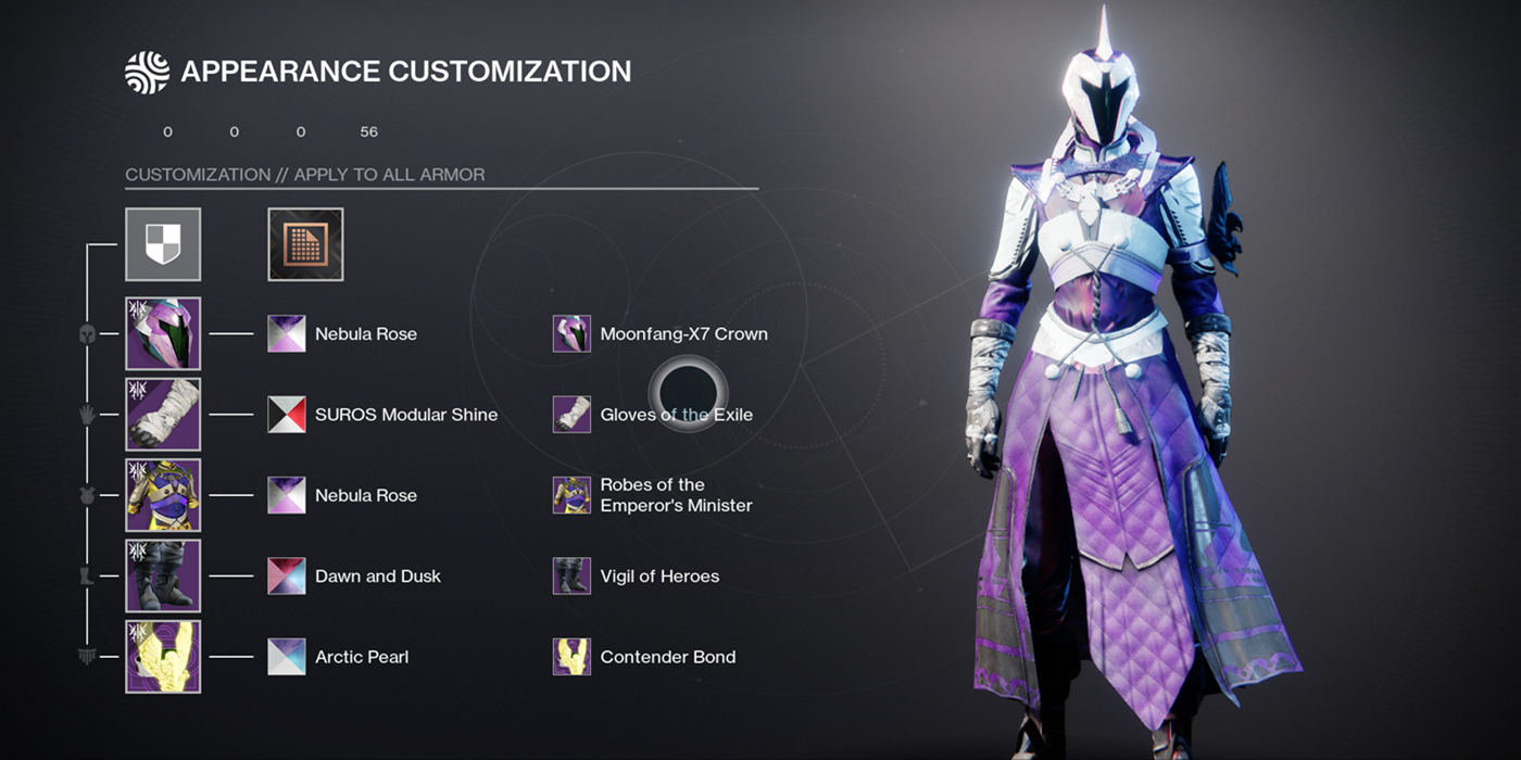 destiny 2 armor configuration