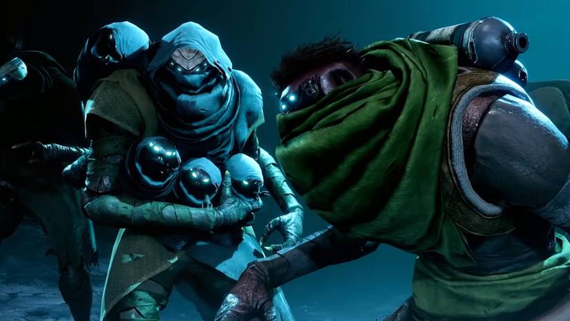 cutscene baby fallen eliksni held by dreg