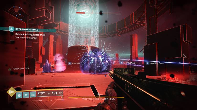 vex wyvern final boss of override europa mission