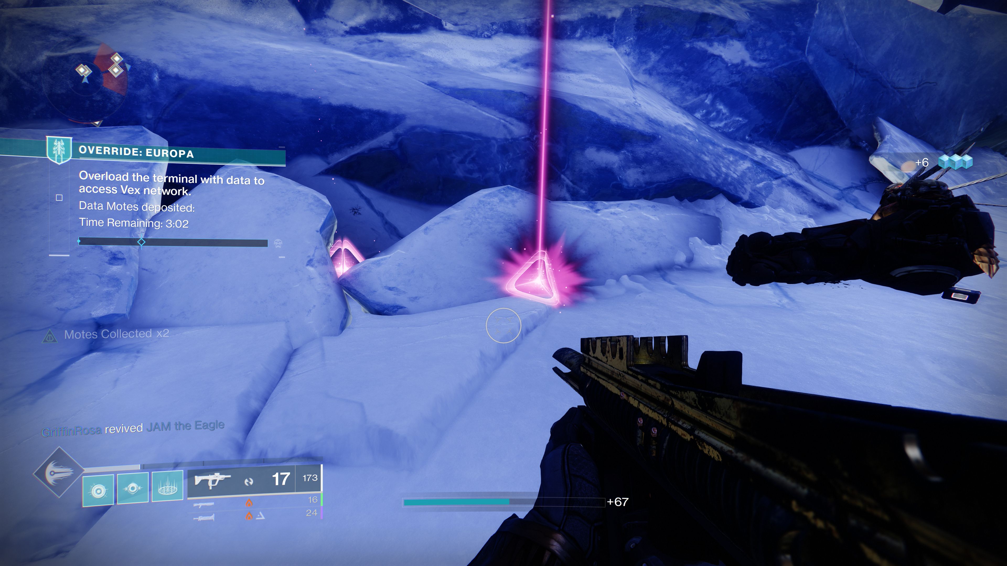 purple motes for new override activity