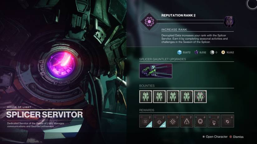 new splicer servitor vendor in the helm