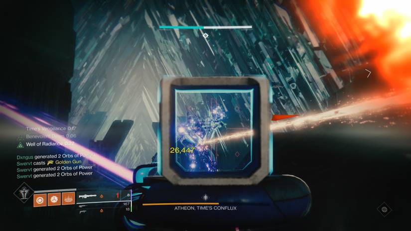 atheon boss fight damage phase vault of glass