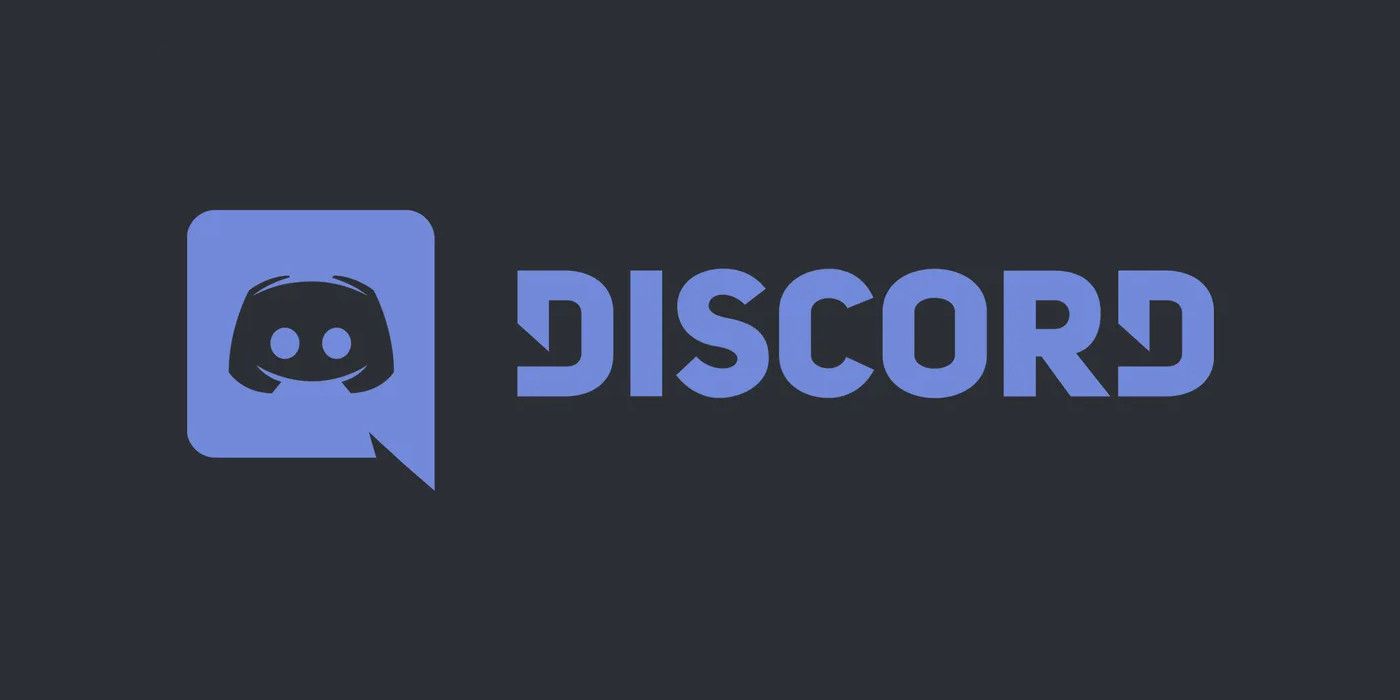 дискорд-логотип на темно-сером
