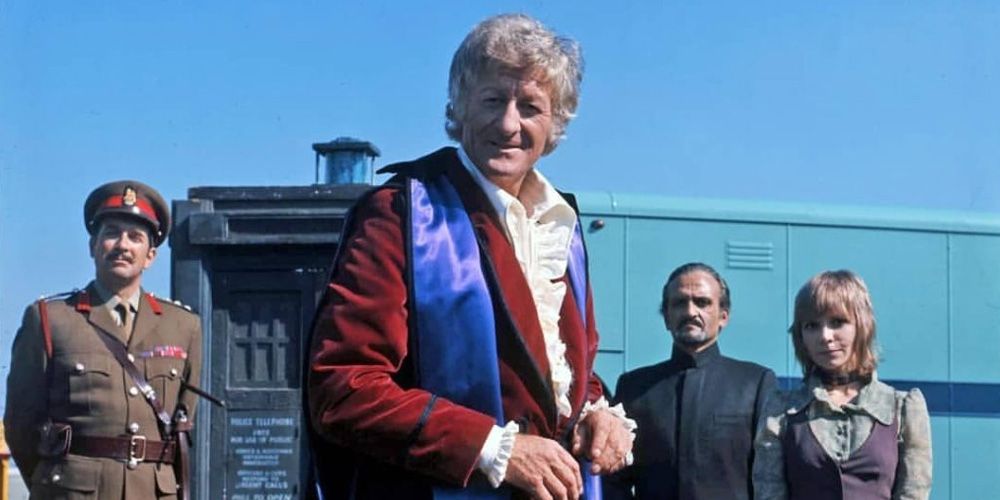 Jon Pertwee played the third Doctor in Doctor Who