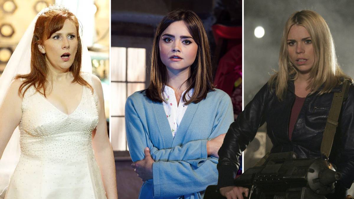 Donna, Clara and Rose; three of the companions in the modern era of Doctor Who