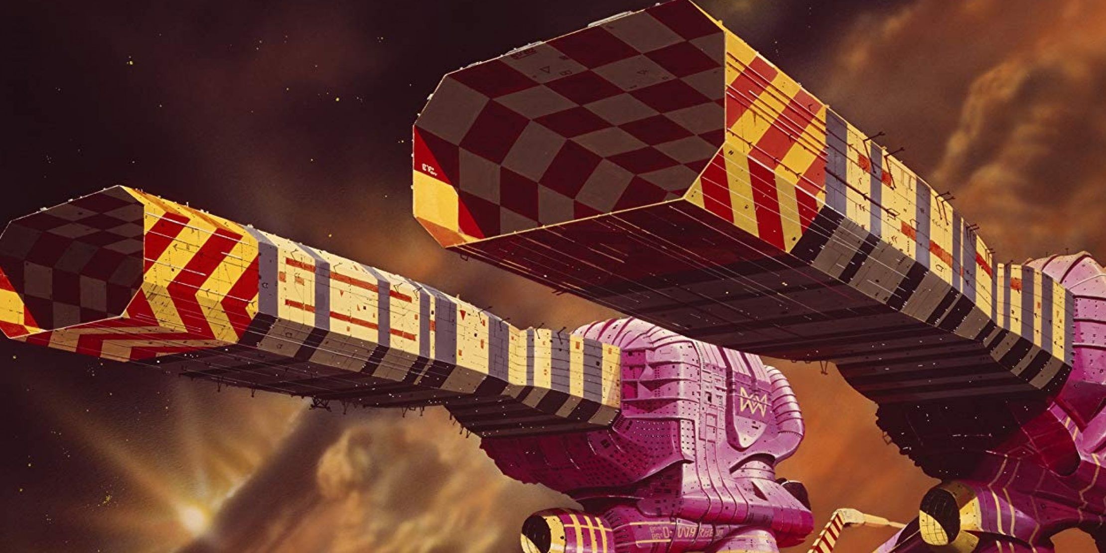 A special-effects spaceship shot from Jodorowskys Dune