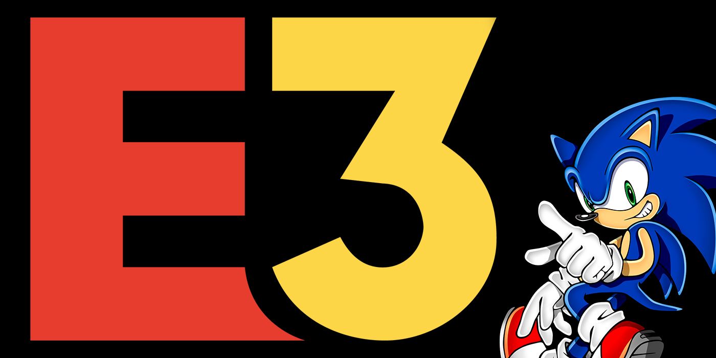 E3 logo with Sonic