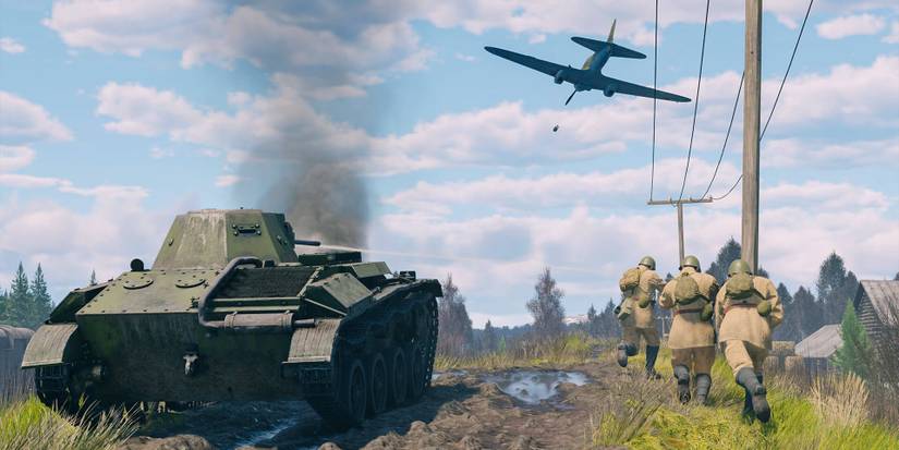 enlisted tank and airplane