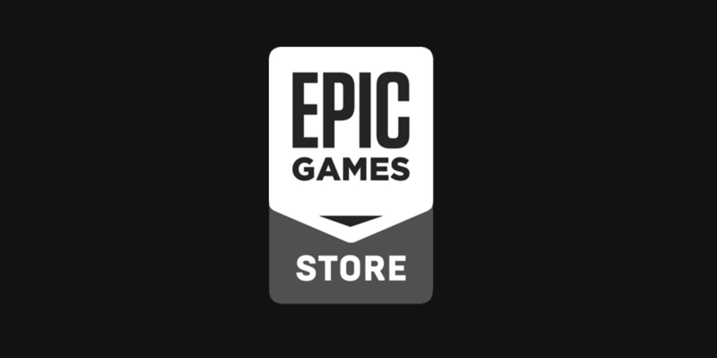 epic games store logo black background