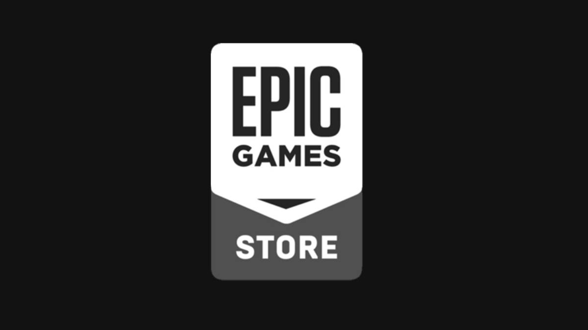 epic games store logo black background