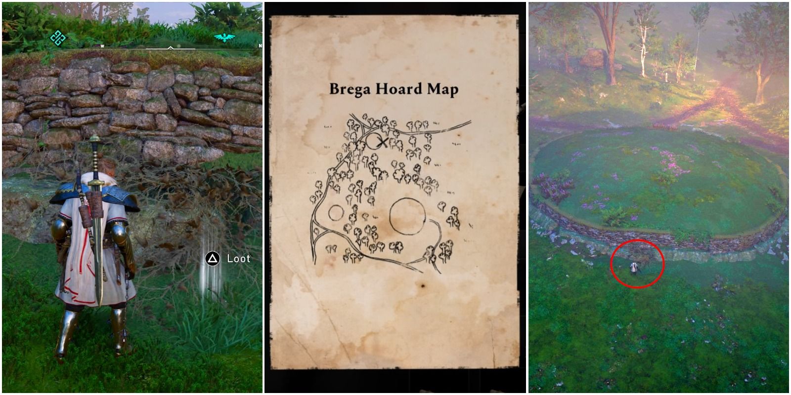 All Meath Treasure Hoard Map Locations Assassin's Creed Valhalla 