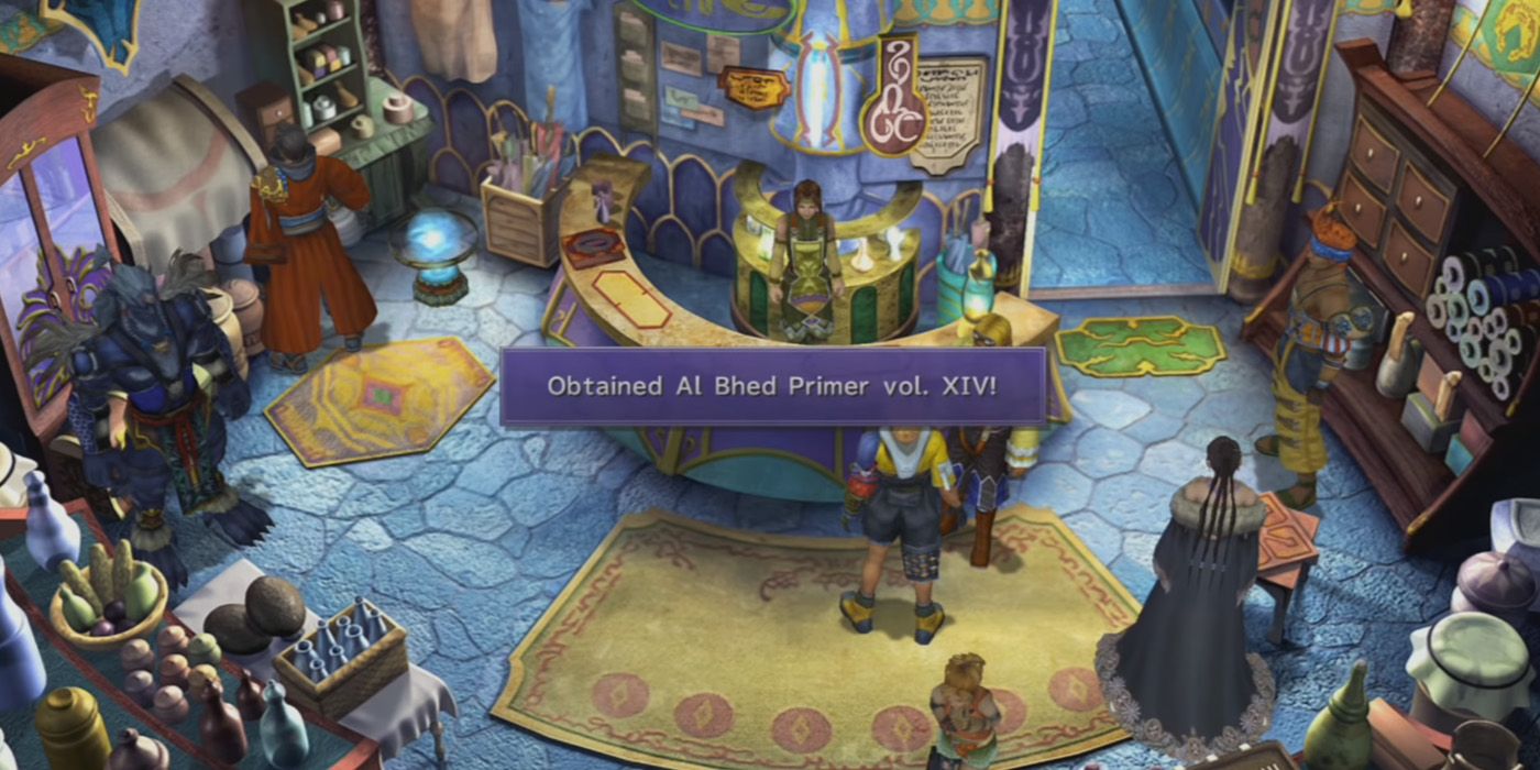 The location of the 14th Al Bhed Primer in Final Fantasy 10