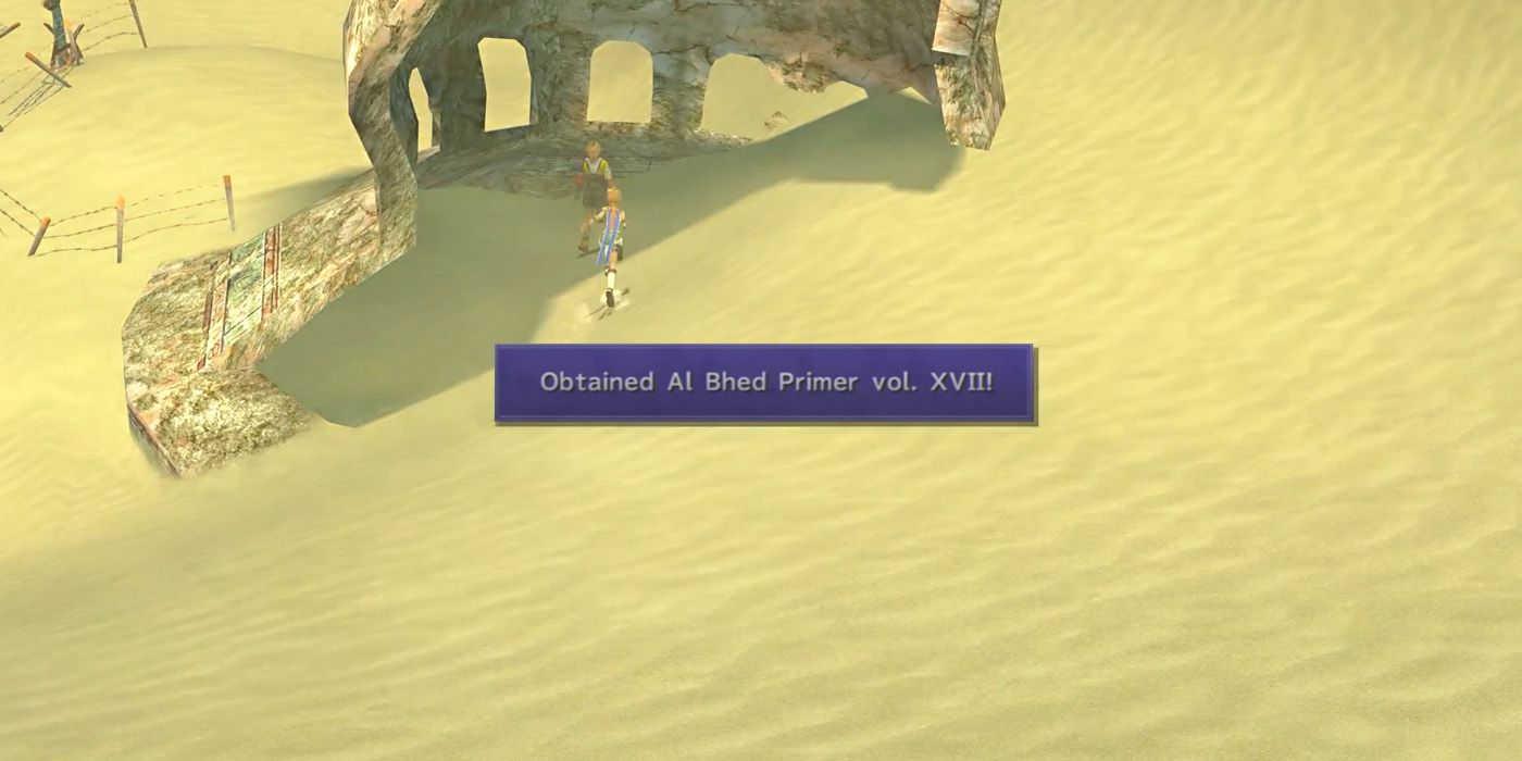 The location of the 17th Al Bhed Primer in Final Fantasy 10