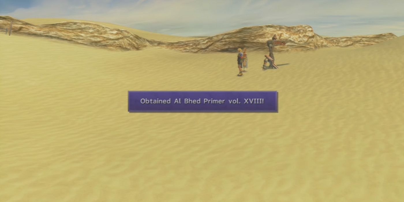 The location of the 18th Al Bhed Primer in Final Fantasy 10