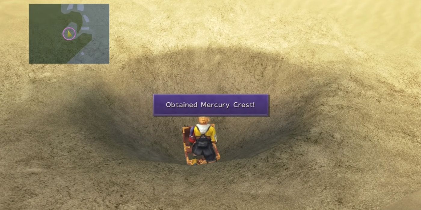 Obtaining the Mercury Crest in Final Fantasy X