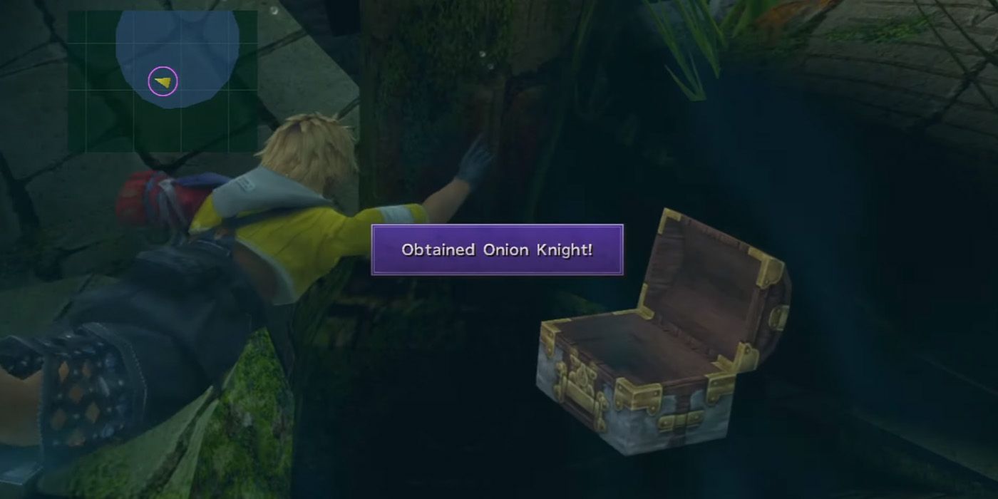 Obtaining the Onion Knight in Final Fantasy X