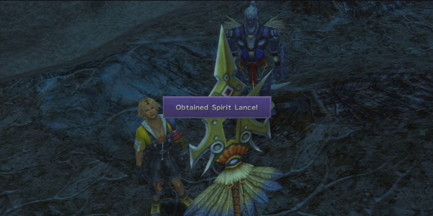 Obtaining the Spirit Lance in Final Fantasy X