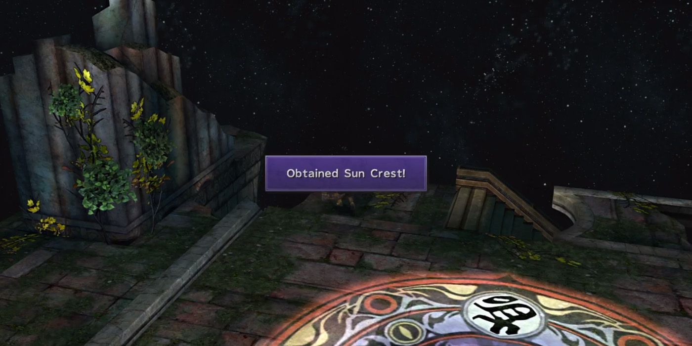 Obtaining the Sun Crest in Final Fantasy X
