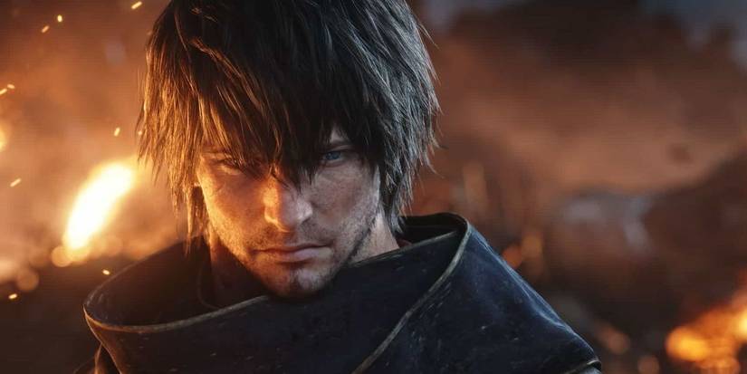 final fantasy 16 close-up fire