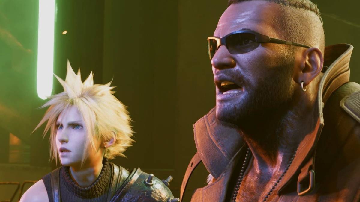 final fantasy 7 remake cloud barret