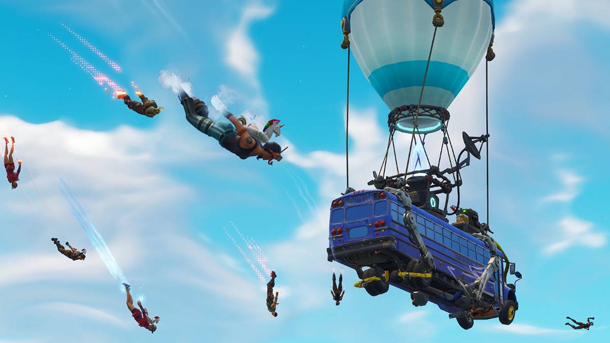 fortnite damage opponent landing