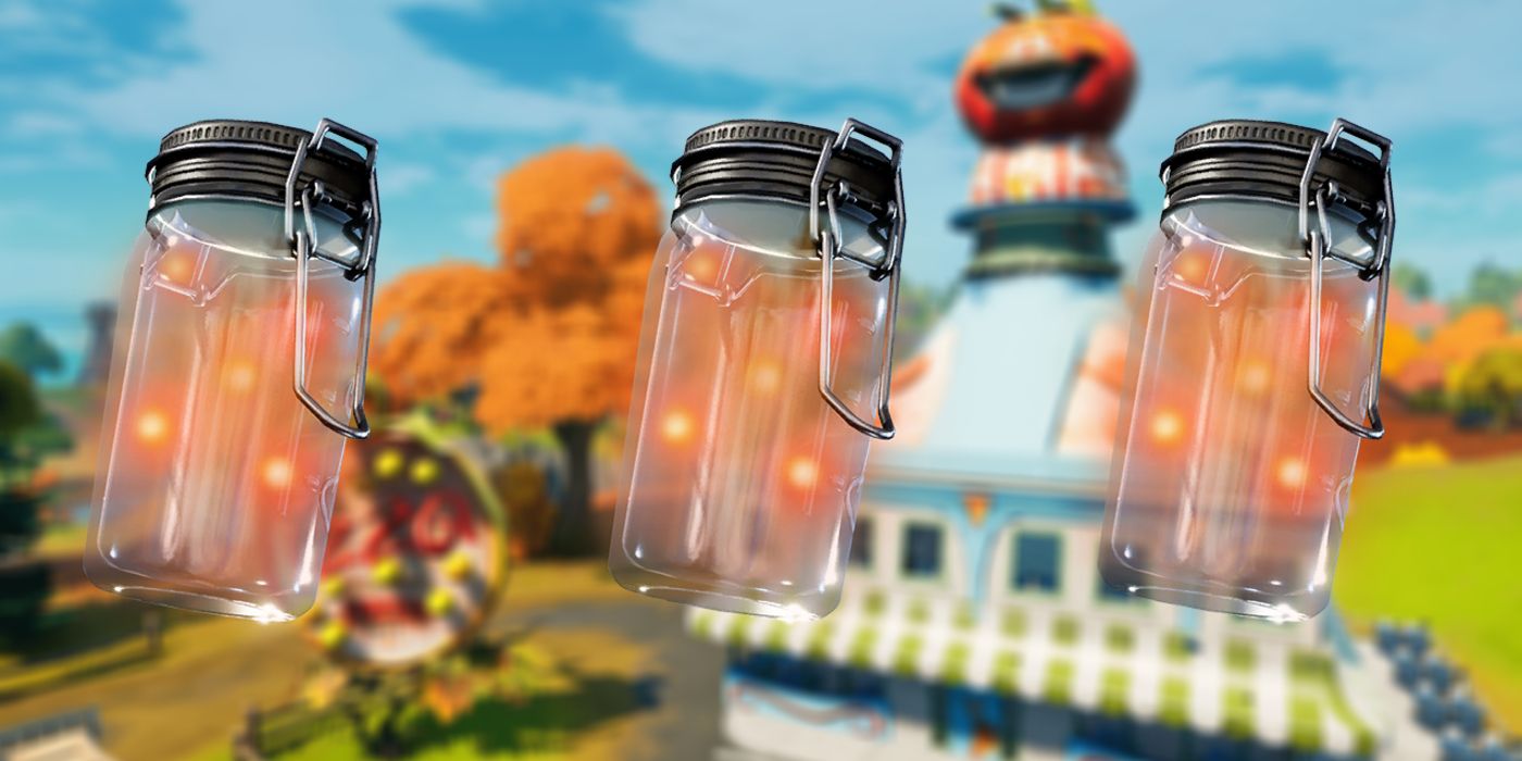 fortnite use firefly jars at pizza pit guide