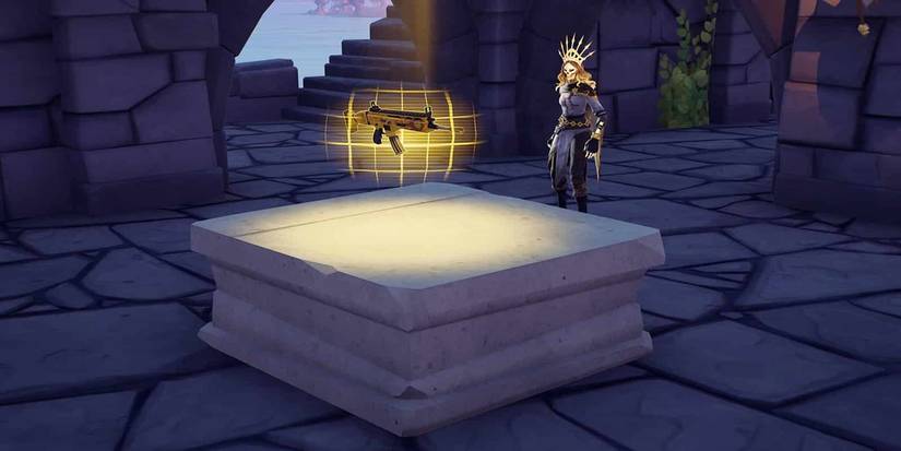 fortnite temple ruins gold scar spot