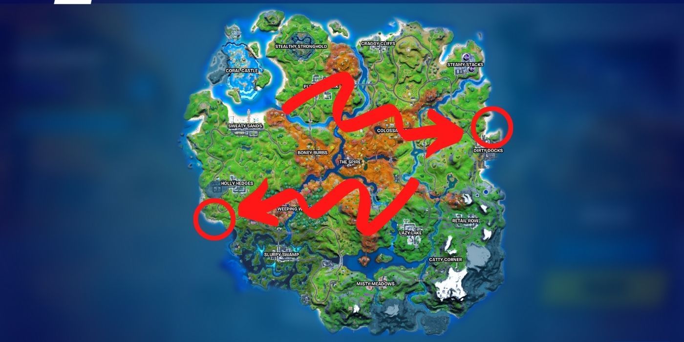 fortnite special sandcastle locations