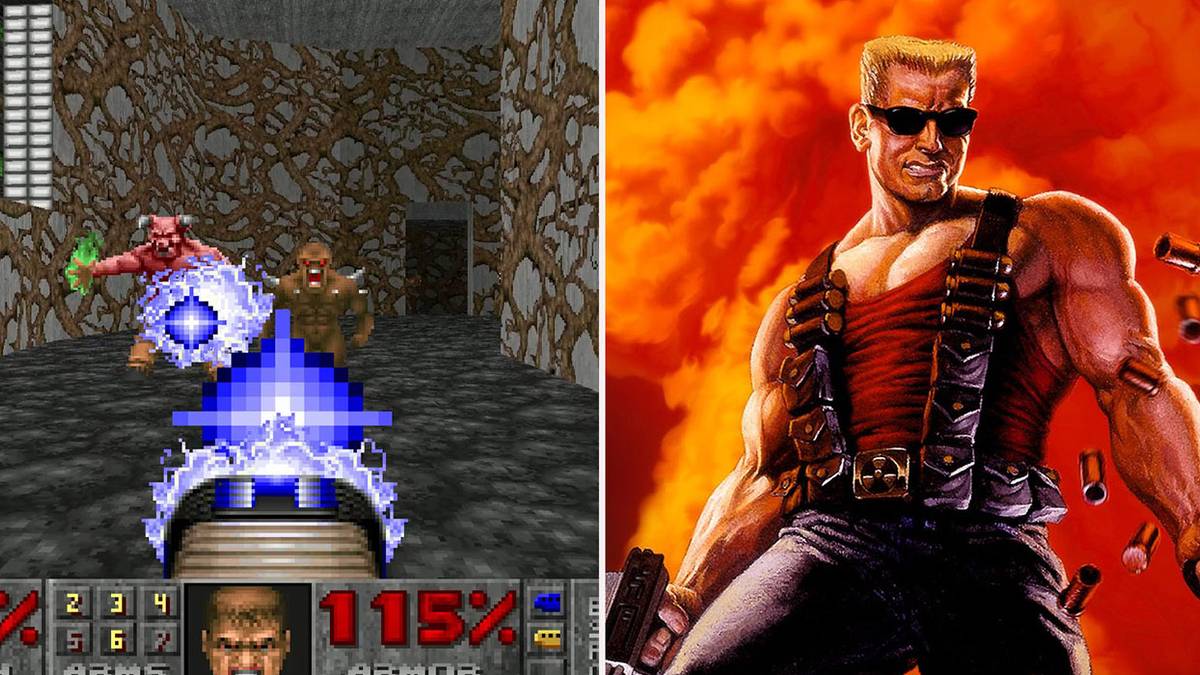 Doom (1993) and Duke Nukem 3D