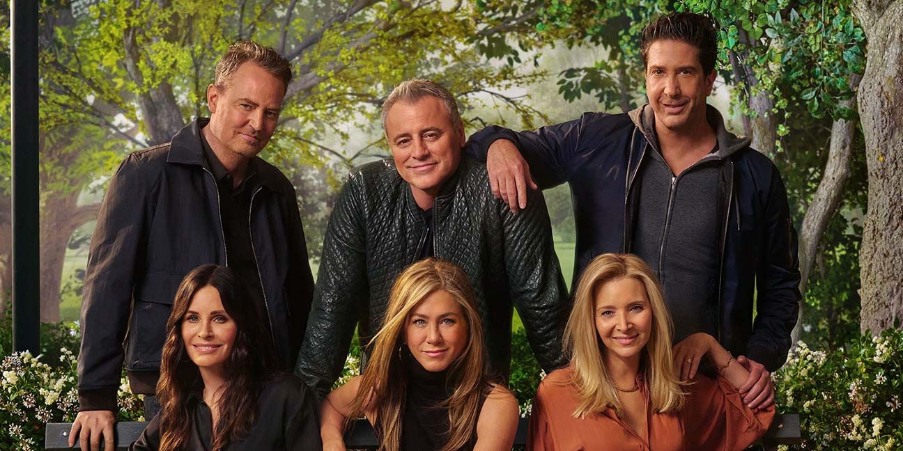 Promotional material for the Friends reunion special