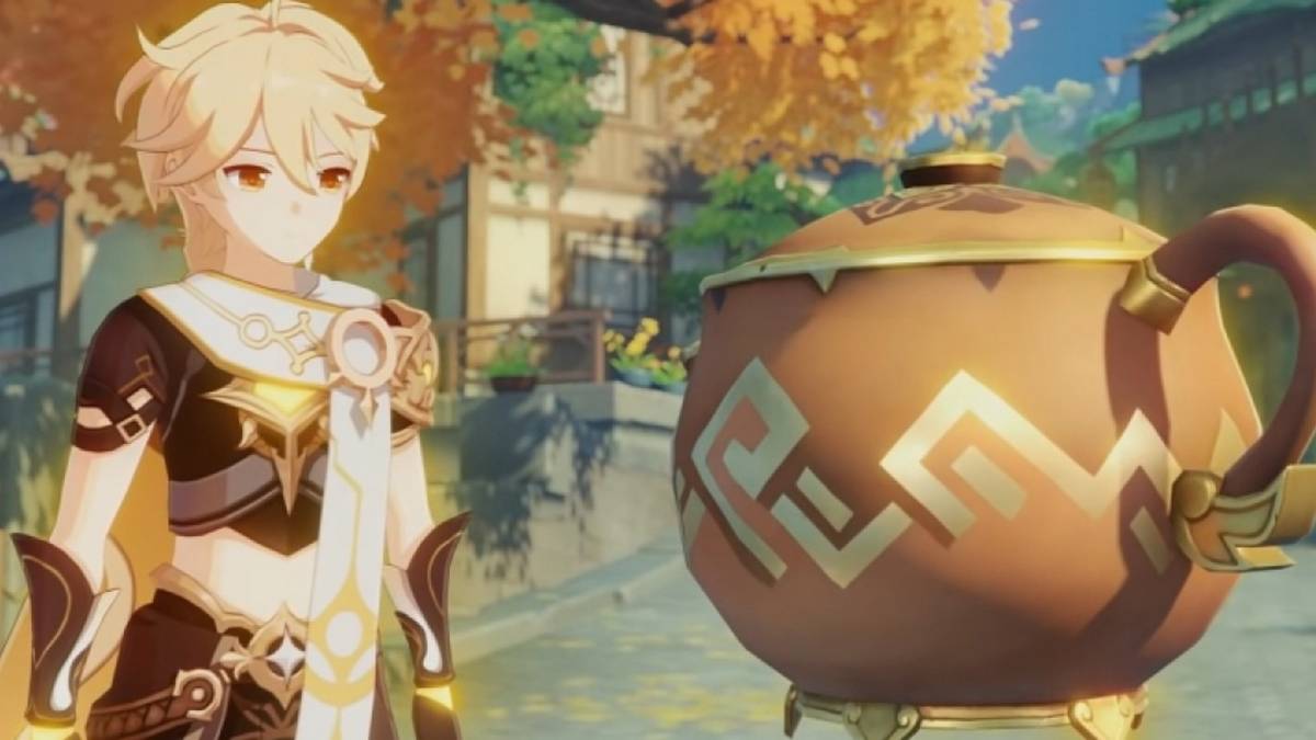 genshin impact serenitea pot closeup