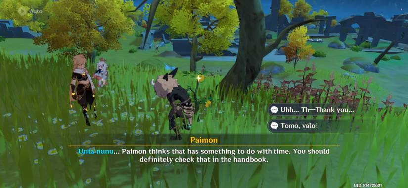 Solving Unta Nunu quest