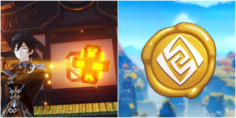 genshin impact zhongli geo rock sigil