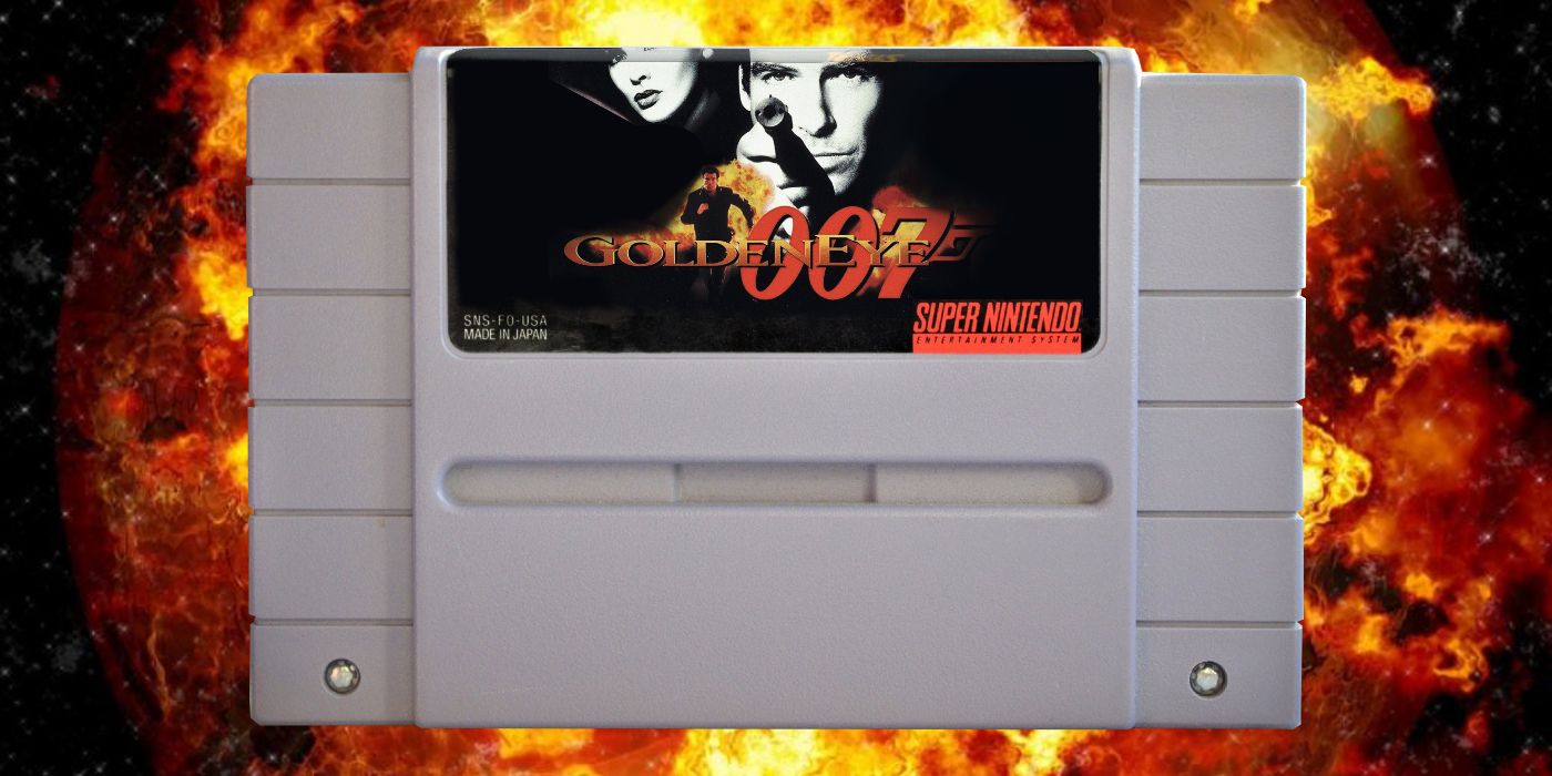 GoldenEye 007 as a SNES game