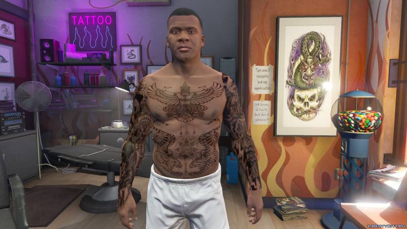gta 5 playing character tattoos
