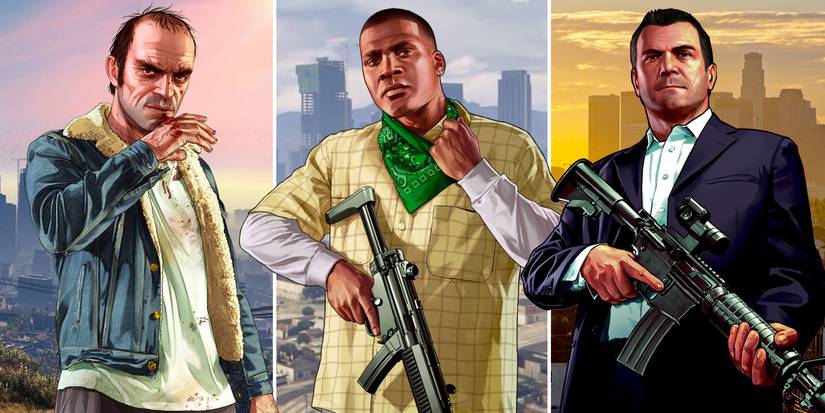 Trevor, Franklin and Michael from GTA V