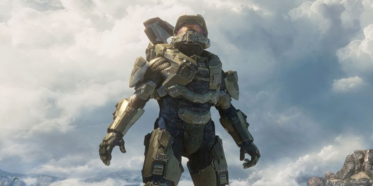 Master Chief looking up in Master Chief Collection