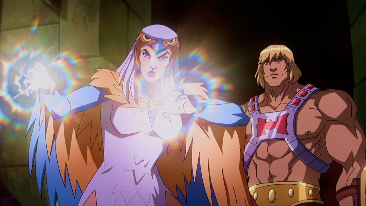 He-Man and Teela Na in Netflix and Kevin Smith's Masters of the Universe revival