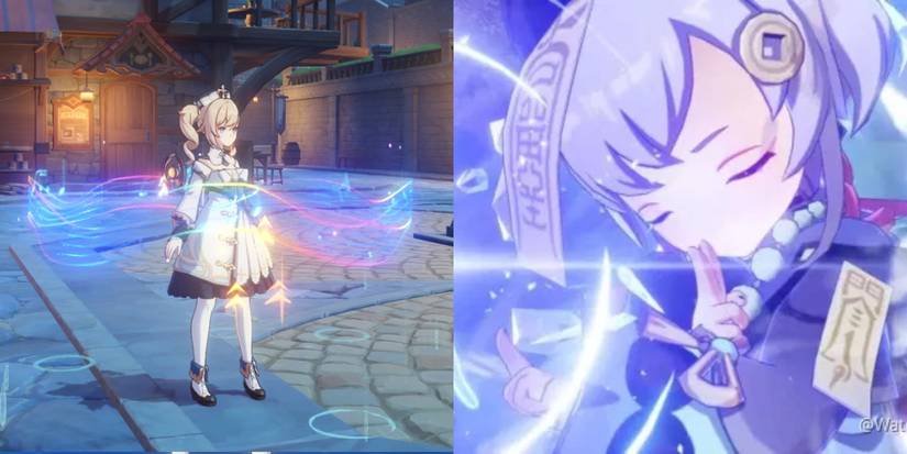 genshin impact barbara music notes skill qiqi talisman burst