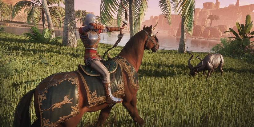 horseback archery in conan exiles
