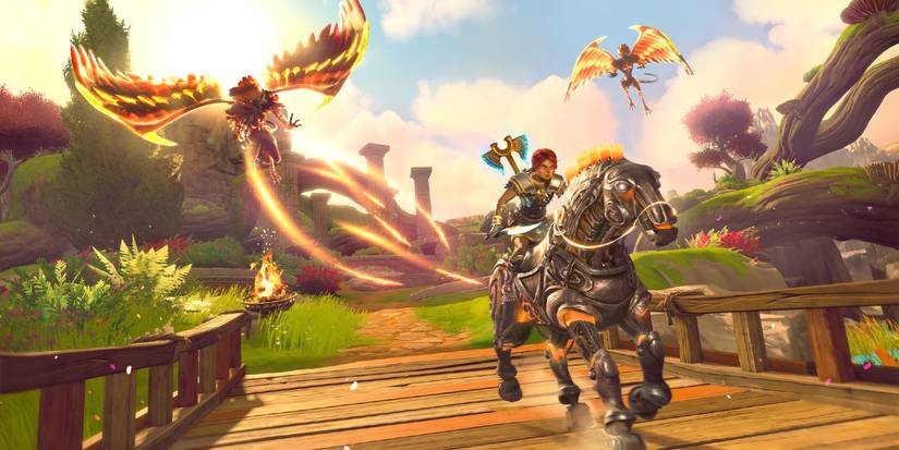 immortals fenyx rising horseback